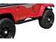 3-Inch Tubular Side Step Bars; Gloss Black (87-06 Jeep Wrangler YJ & TJ, Excluding Unlimited)