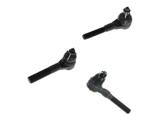 3-Piece Tie Rod Set (91-06 Jeep Wrangler YJ & TJ)