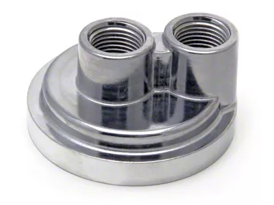 Spin-On Oil Filter Bypass Adapter; 22mm x 1.50 Threads (21-22 Jeep Wrangler JL Rubicon 392)