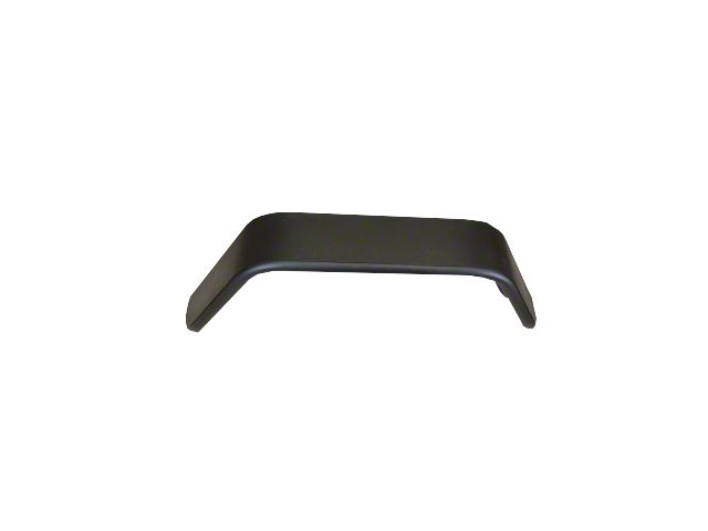 4-1/2-Inch Wide Rear Tube Fender Flares; Black (07-18 Jeep Wrangler JK)