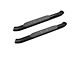 Pro Traxx 4-Inch Oval Side Step Bars; Black (18-24 Jeep Wrangler JL 2-Door)