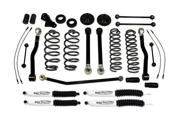 Tuff Country Jeep Wrangler 4-Inch EZ-Flex Suspension Lift Kit with ...