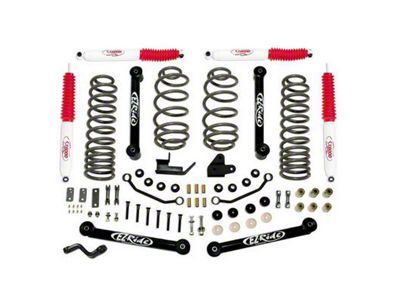 Tuff Country 4-Inch EZ-Ride Suspension Lift Kit with SX6000 Shocks (97-06 Jeep Wrangler TJ)