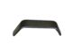 4-Inch Wide Rear Tube Fender Flares; Black (97-06 Jeep Wrangler TJ)