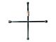 4-Way Cross Lug Wrench; 23-Inch