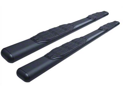 Go Rhino 5-Inch 1000 Series Side Step Bars; Textured Black (18-24 Jeep Wrangler JL 4-Door)