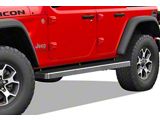 5-Inch iStep Running Boards; Hairline Silver (18-24 Jeep Wrangler JL 4-Door)