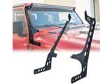 50-Inch Light Bar Prevail Series Front Windshield Mounting Brackets (18-22 Jeep Wrangler JL, Excluding 4xe)