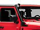 50-Inch Straight LED Light Bar A-Pillar Mounting Brackets (18-24 Jeep Wrangler JL, Excluding 4xe)