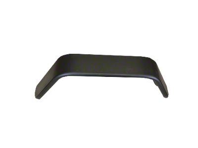 6-1/2-Inch Wide Rear Tube Fender Flares; Black (87-95 Jeep Wrangler YJ)