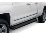 6-Inch iRunning Boards; Black (18-24 Jeep Wrangler JL 2-Door)