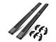 6-Inch Tubular Running Boards; Black (07-18 Jeep Wrangler JK 4-Door)