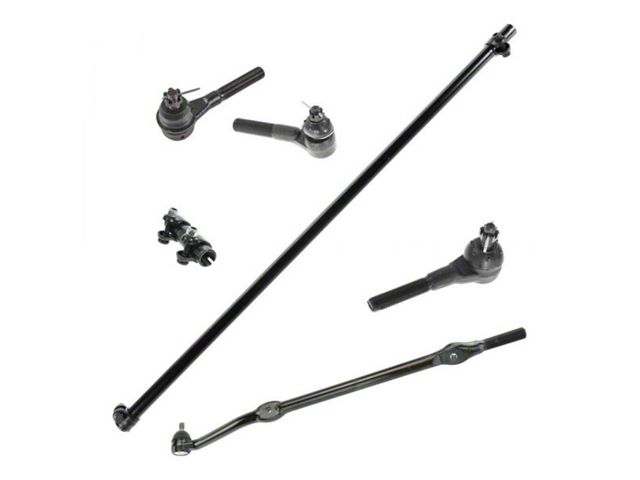 6-Piece Tie Rod Set (97-06 Jeep Wrangler TJ)