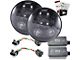 7-Inch Gen III Round LED Projector Headlights; Black Housing; Clear Lens (97-18 Jeep Wrangler TJ & JK)