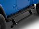 ActionTrac Powered Running Boards; Carbide Black (18-24 Jeep Wrangler JL 4-Door)