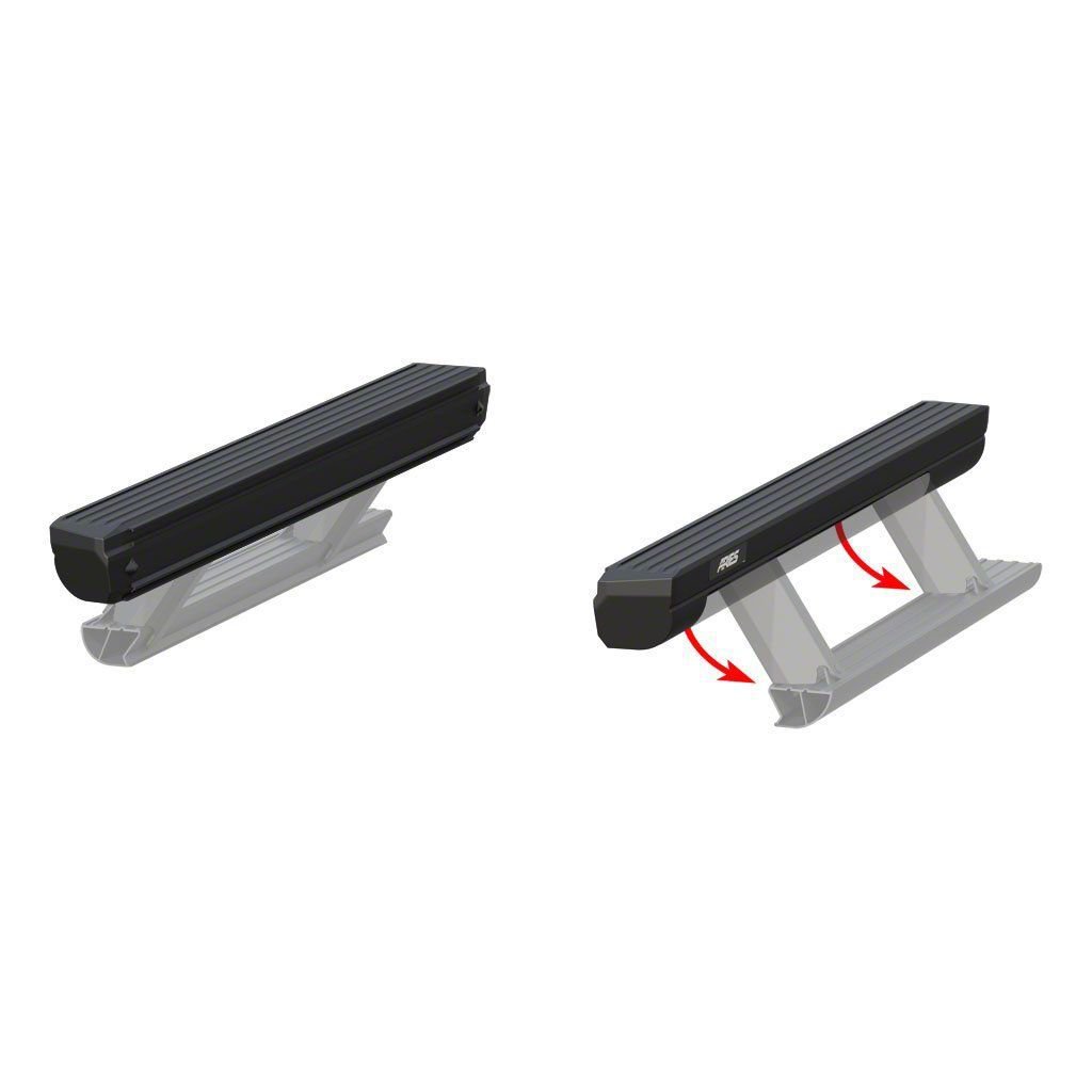 Jeep Wrangler ActionTrac Powered Running Boards without Mounting ...