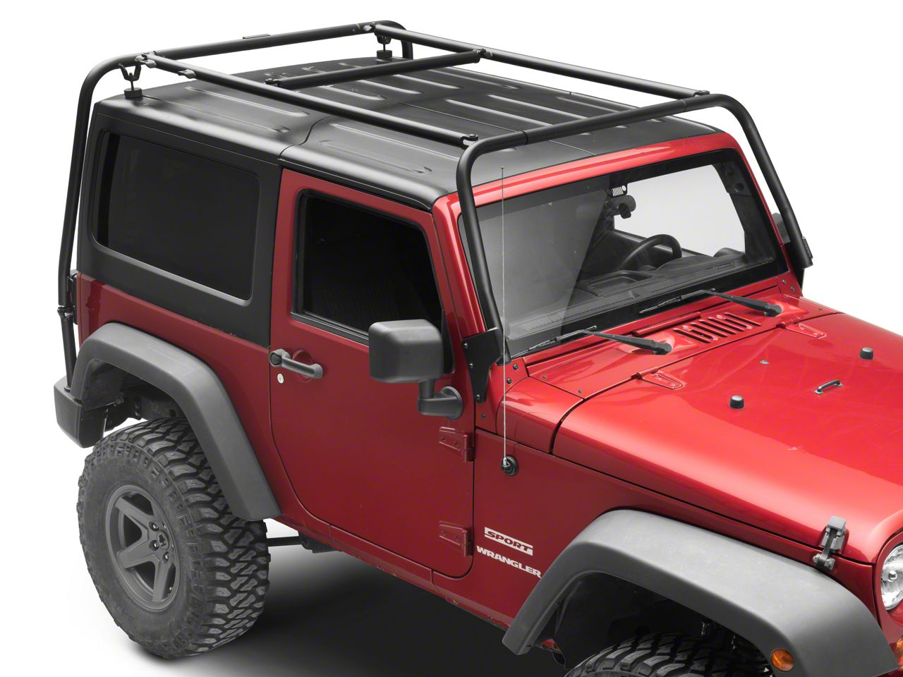 Jeep Licensed by RedRock Jeep Wrangler Adventure Rack 44092-Jeep (07-18 ...