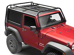 Jeep Licensed by RedRock Adventure Rack (07-18 Jeep Wrangler JK 2-Door)