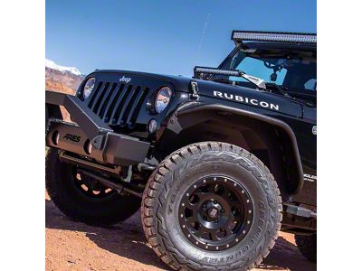 Aluminum Inner Fender Liners; Front (07-18 Jeep Wrangler JK)