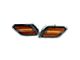 Amber LED Front Fender Side Marker Lights; Clear (18-24 Jeep Wrangler JL)