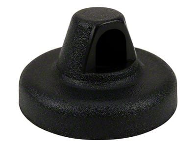 Antenna Base Cover; Textured Black (07-23 Jeep Wrangler JK & JL)