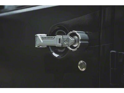 Awaken Series Aluminum Door Handle Kit; Silver (07-18 Jeep Wrangler JK 4-Door)