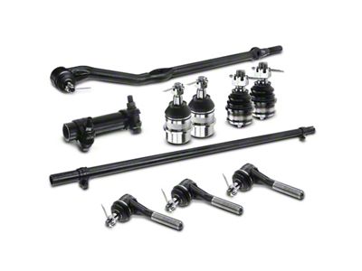 Ball Joint, Tie Rod End Adjusting Sleeve and Tie Rod End Kit (97-06 Jeep Wrangler TJ)