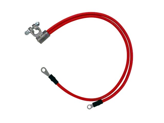 American Autowire Battery Cable; Positive (87-90 Jeep Wrangler YJ)