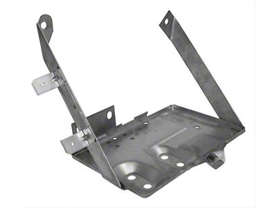 Battery Tray; Stainless Steel (76-86 Jeep CJ5 & CJ7)