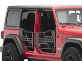 Beast Series Tube Doors; Front and Rear (18-24 Jeep Wrangler JL 4-Door)