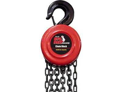 Big Red Chain Hoist; 5-Ton Capacity