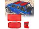 Bikini Mesh Sunshade Top; Red (18-24 Jeep Wrangler JL 4-Door)