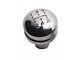 Billet 5-Speed Shift Knob; Polished (87-06 Jeep Wrangler YJ & TJ)