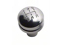 Billet 5-Speed Shift Knob; Polished (87-95 Jeep Wrangler YJ)