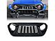 Black Widow Series Grille; Black (18-24 Jeep Wrangler JL)