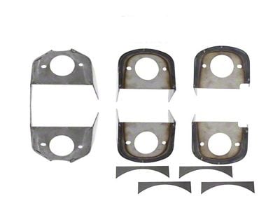 Body Mount Bracket Kit (07-18 Jeep Wrangler JK 2-Door)