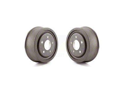 Brake Drums; Rear (97-06 Jeep Wrangler TJ w/ Rear Drum Brakes)