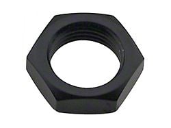 Bulkhead Nut; -8AN x 3/4-16; Black