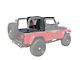 Cab Soft Top and Tonneau Cover with Tinted Windows; Black Denim (97-02 Jeep Wrangler TJ)