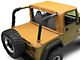 Cab Soft Top and Tonneau Cover with Clear Window; Spice Denim (97-02 Jeep Wrangler TJ)