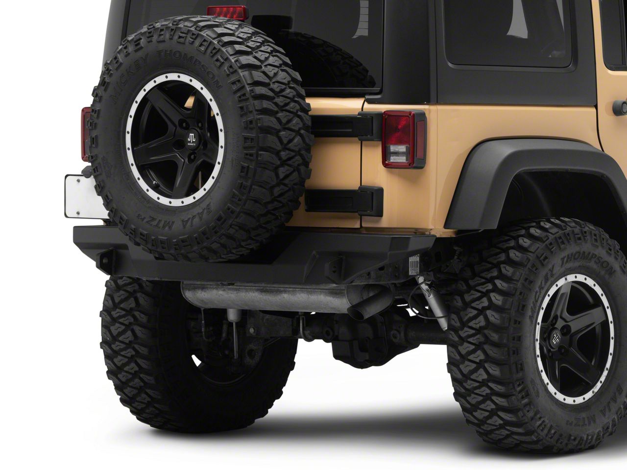 Jeep Wrangler Canyon Rear Bumper (07-18 Jeep Wrangler JK) - Free Shipping