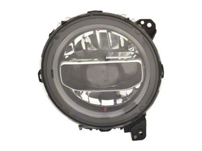 CAPA Replacement LED Headlight; Passenger Side (18-25 Jeep Wrangler JL)