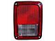 CAPA Replacement Tail Light; Passenger Side (07-12 Jeep Wrangler JK)