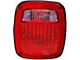 CAPA Replacement Tail Light; Passenger Side (91-06 Jeep Wrangler YJ & TJ)