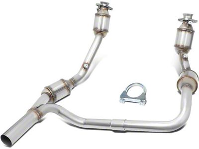 Catalytic Converter Y-Pipe (07-09 3.8L Jeep Wrangler JK)