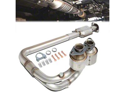 Catalytic Converter Y-Pipe (04-06 4.0L Jeep Wrangler TJ, Excluding Unlimted)