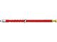 CB Antenna with Tuneable Tip; 3-Foot; Red (Universal; Some Adaptation May Be Required)