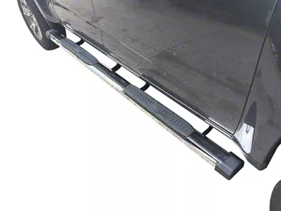 CB1 Running Boards; Stainless Steel (18-25 Jeep Wrangler JL 4-Door)