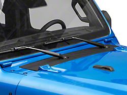 Center Cowl Cover; Smooth Black (18-24 Jeep Wrangler JL, Excluding 4xe & Rubicon 392)