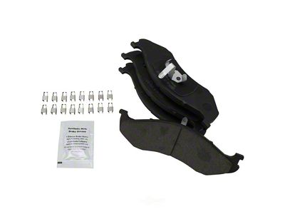 Ceramic Brake Pads; Front Pair (90-06 Jeep Wrangler YJ & TJ)